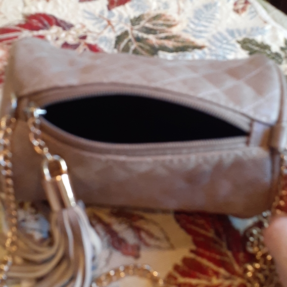 Faux Suede Crossbody - Picture 4 of 8